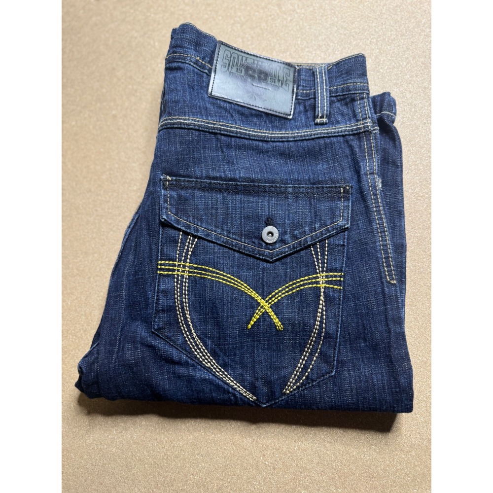 Southpole Denim Jeans Size 38‎ Classic Blue Jeans Y2K Retro Streetwear Style